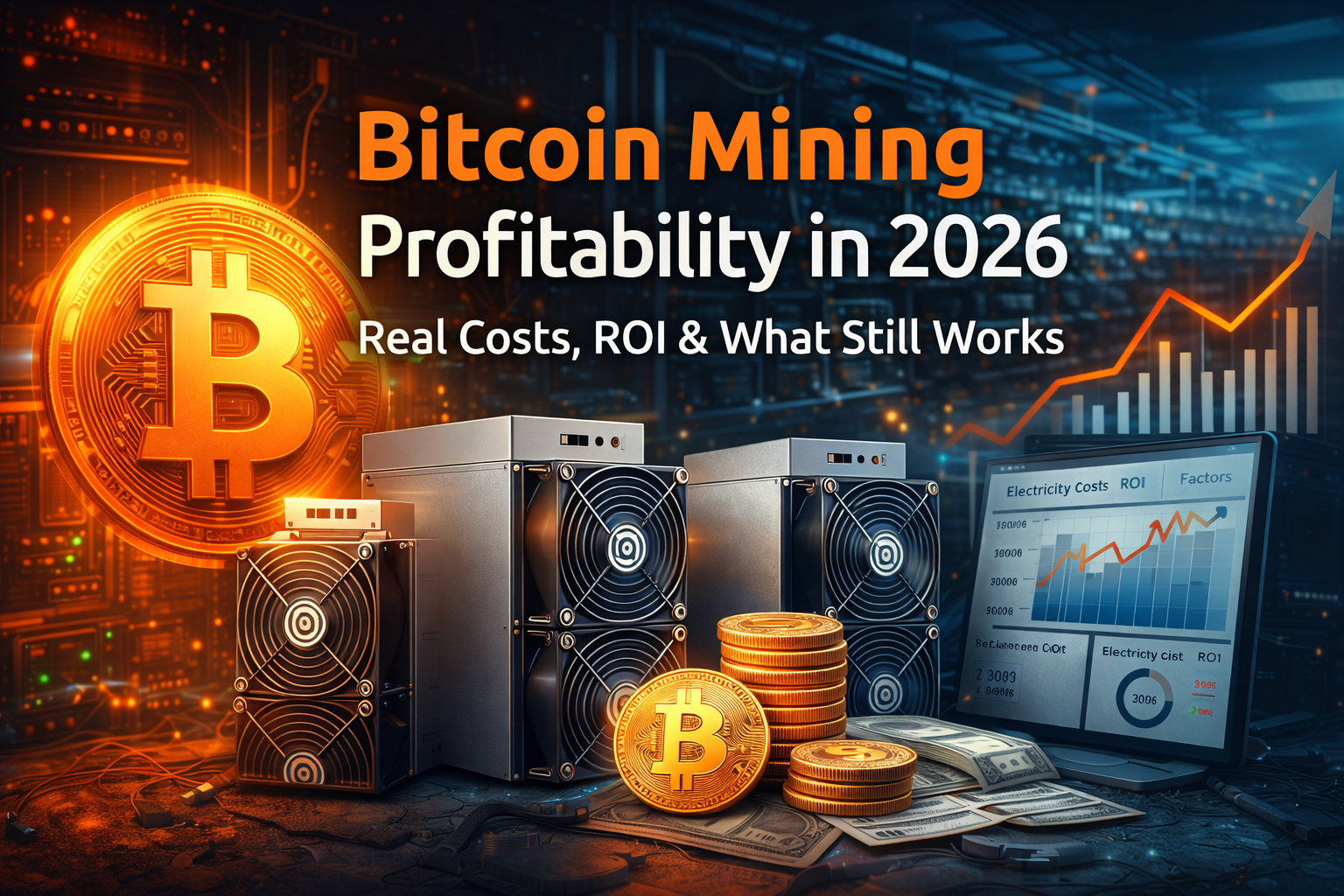 Bitcoin Mining Profitability in 2026: Real Costs, ROI & What Still Works