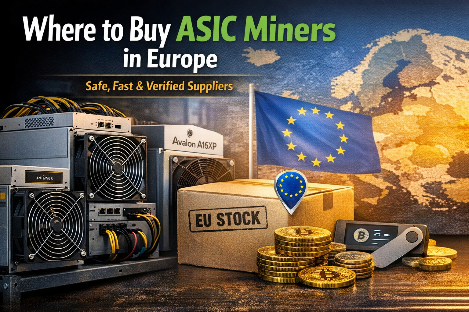 Where to Buy ASIC Miners in Europe (Safe, Fast & Verified Suppliers)